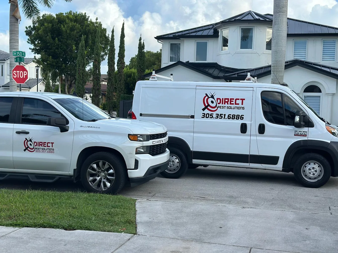 Comprehensive pest control services for Miami residential and commercial properties - Direct Pest Solutions offers termite control, mosquito treatment, rodent removal, and ongoing pest prevention programs 1