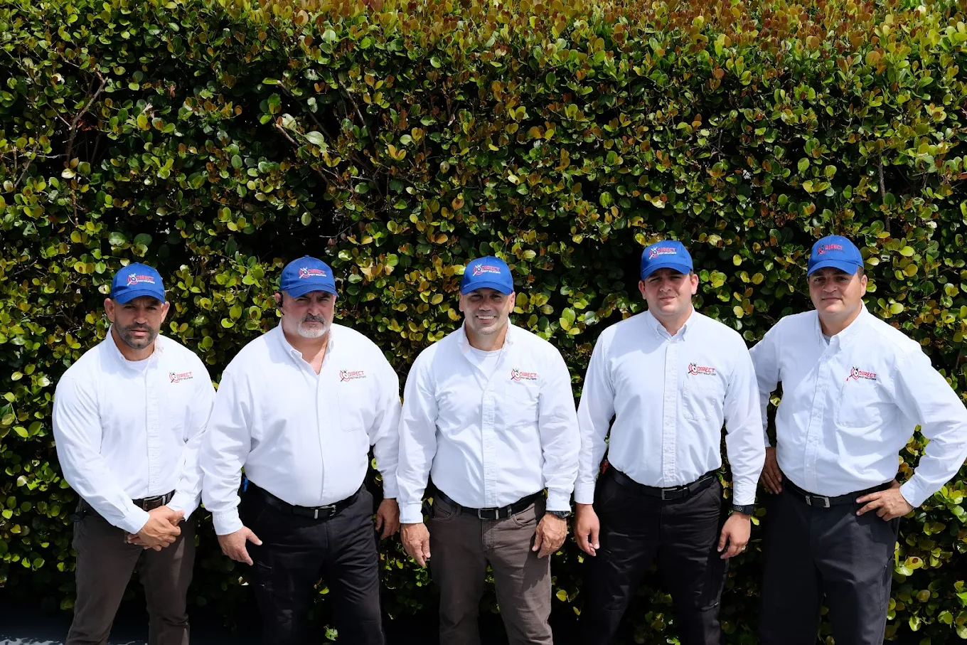 Direct Pest Solutions licensed pest control technicians providing professional residential pest control services in Miami - Family-owned company with certified exterminators and guaranteed results 2